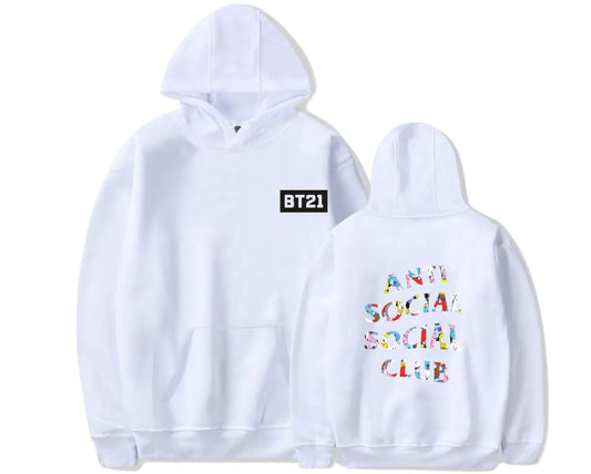 Anti social Hoodie