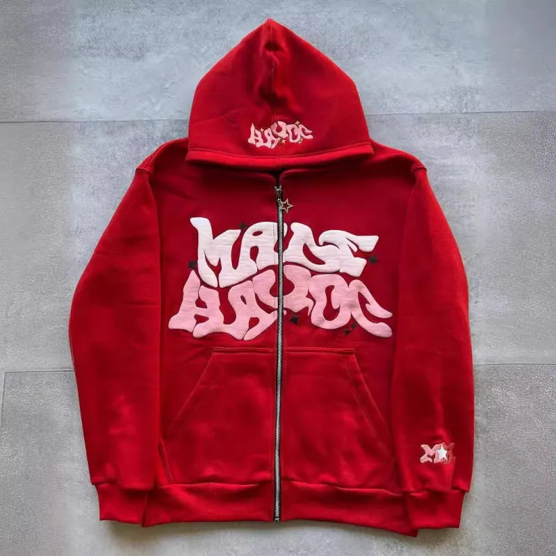 Pullover Zip Hoodie