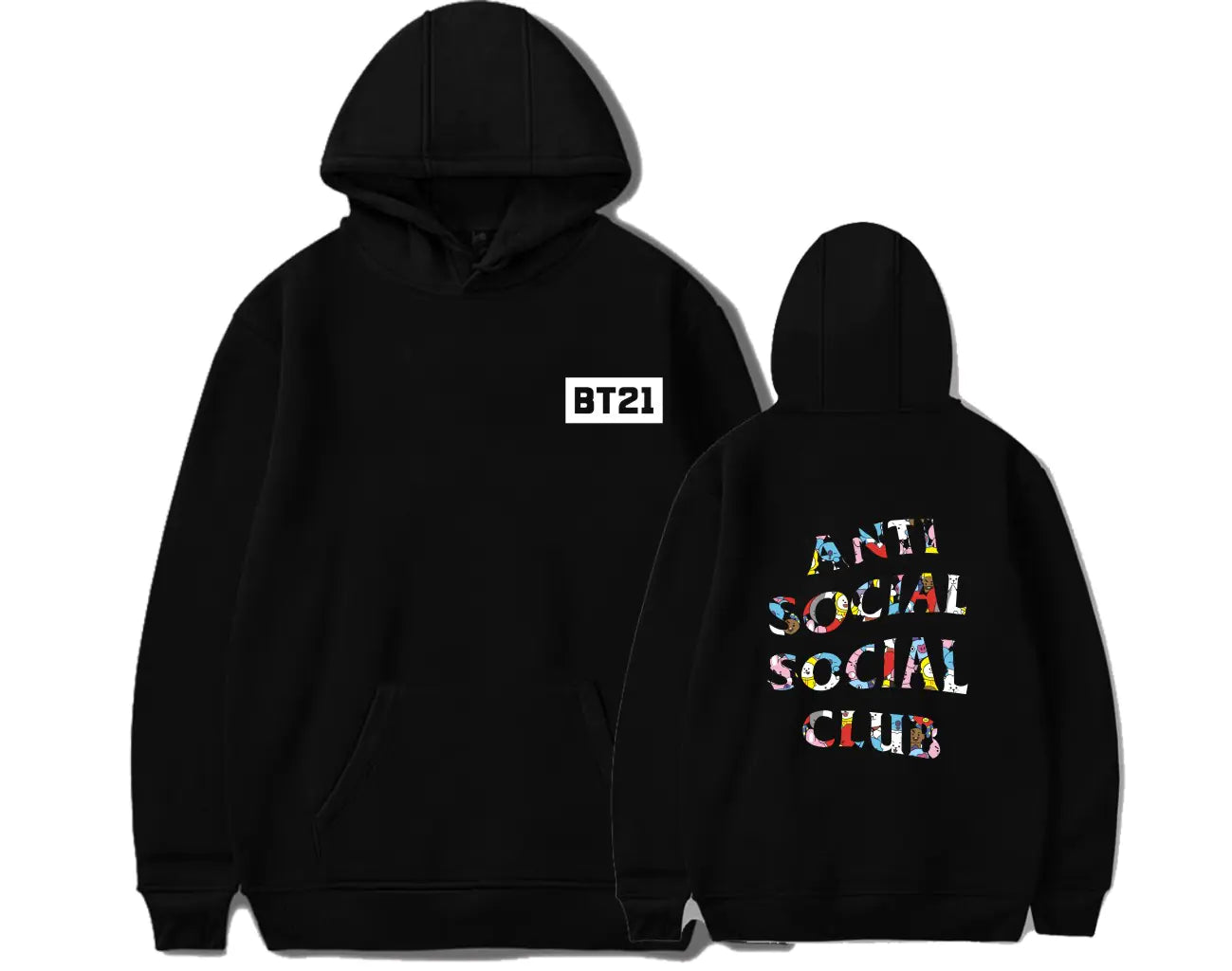 Anti social Hoodie