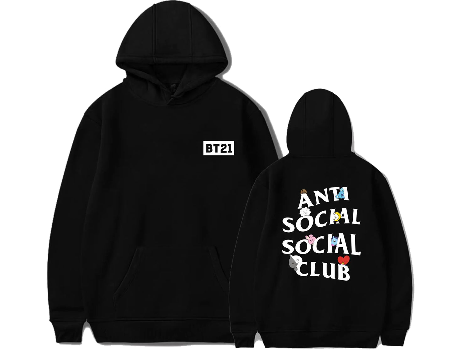 Anti social Hoodie