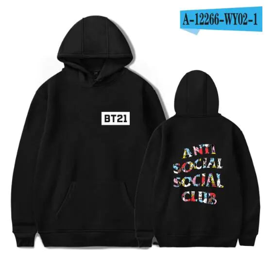 Anti social Hoodie