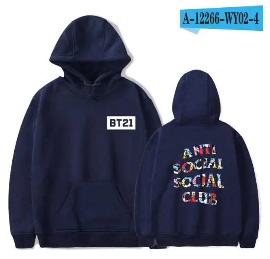 Anti social Hoodie