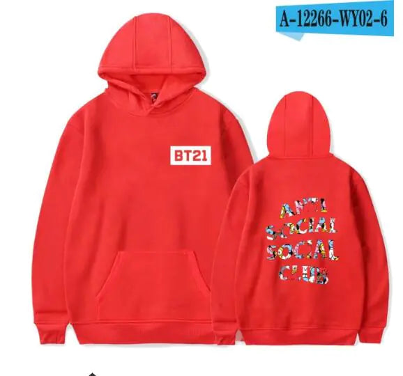 Anti social Hoodie